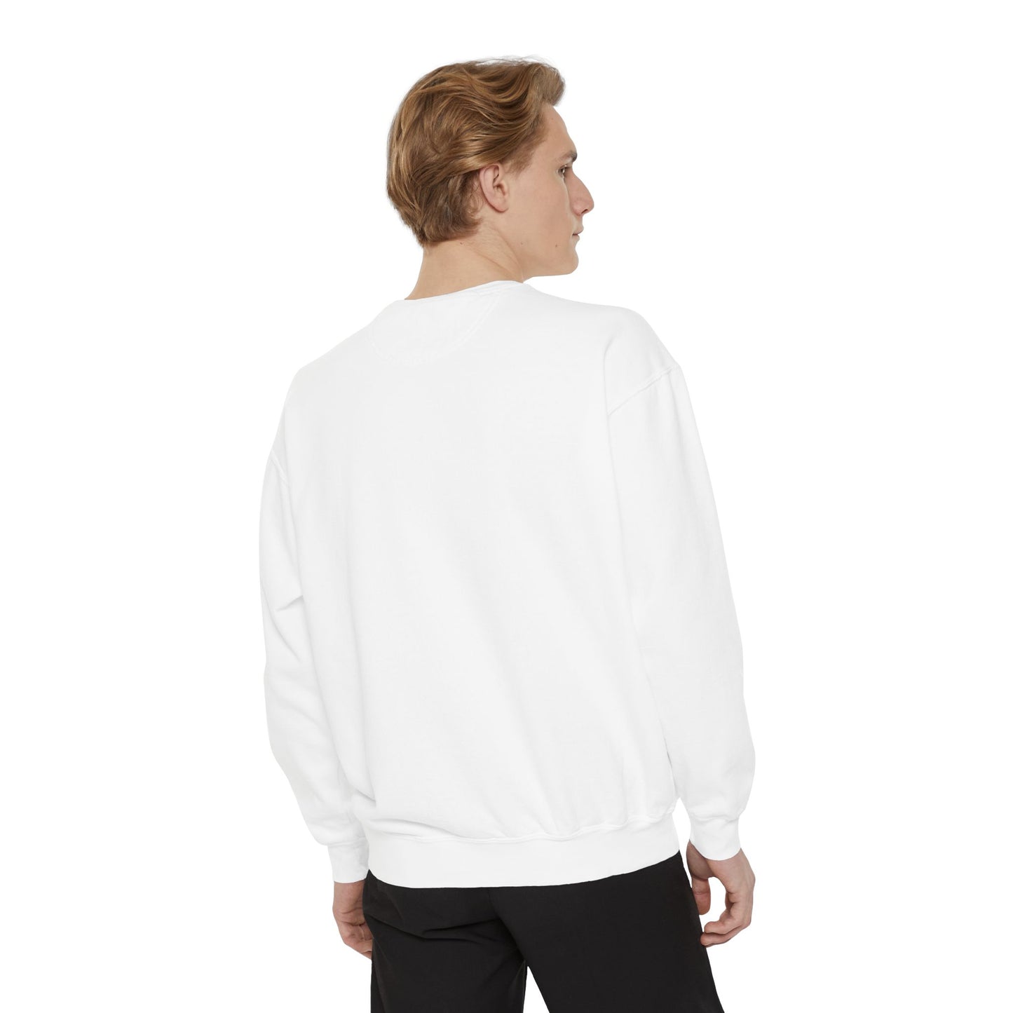 Seeking Divine Goodness White Sweatshirt