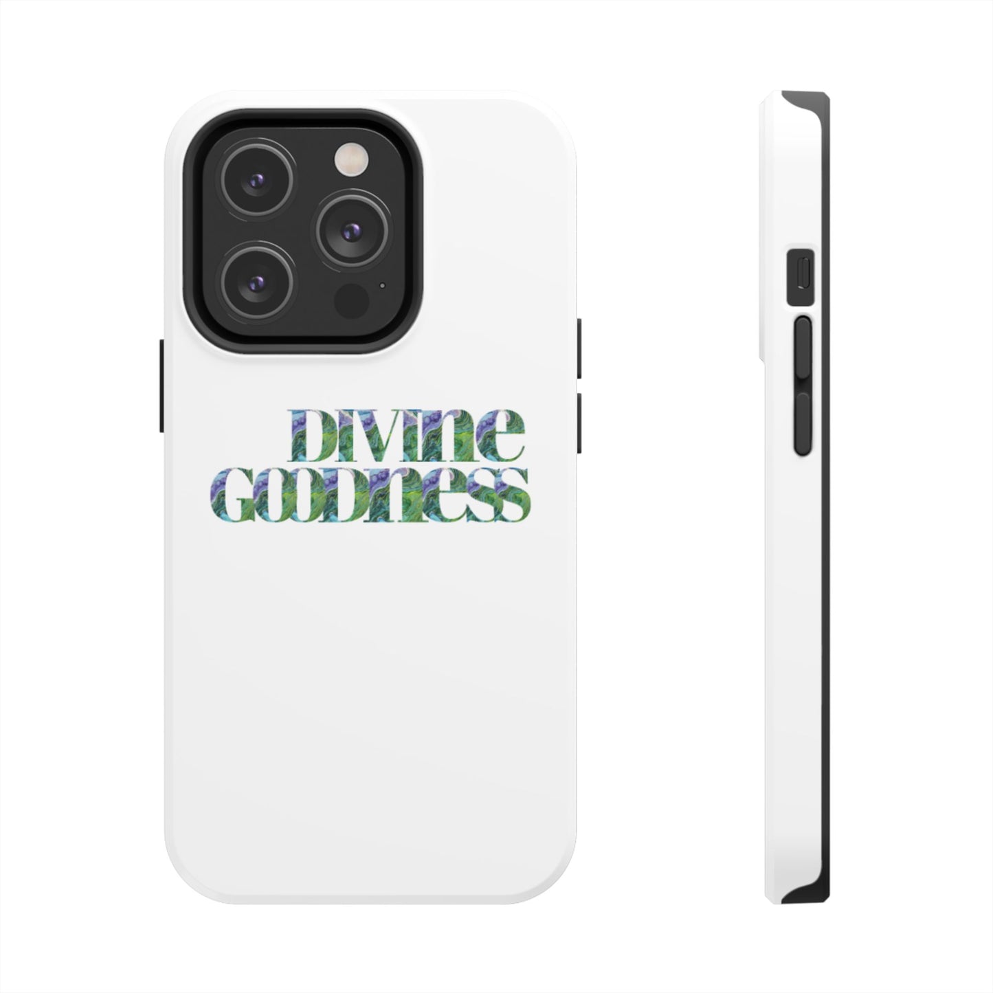 Divine Goodness Phone Cases White