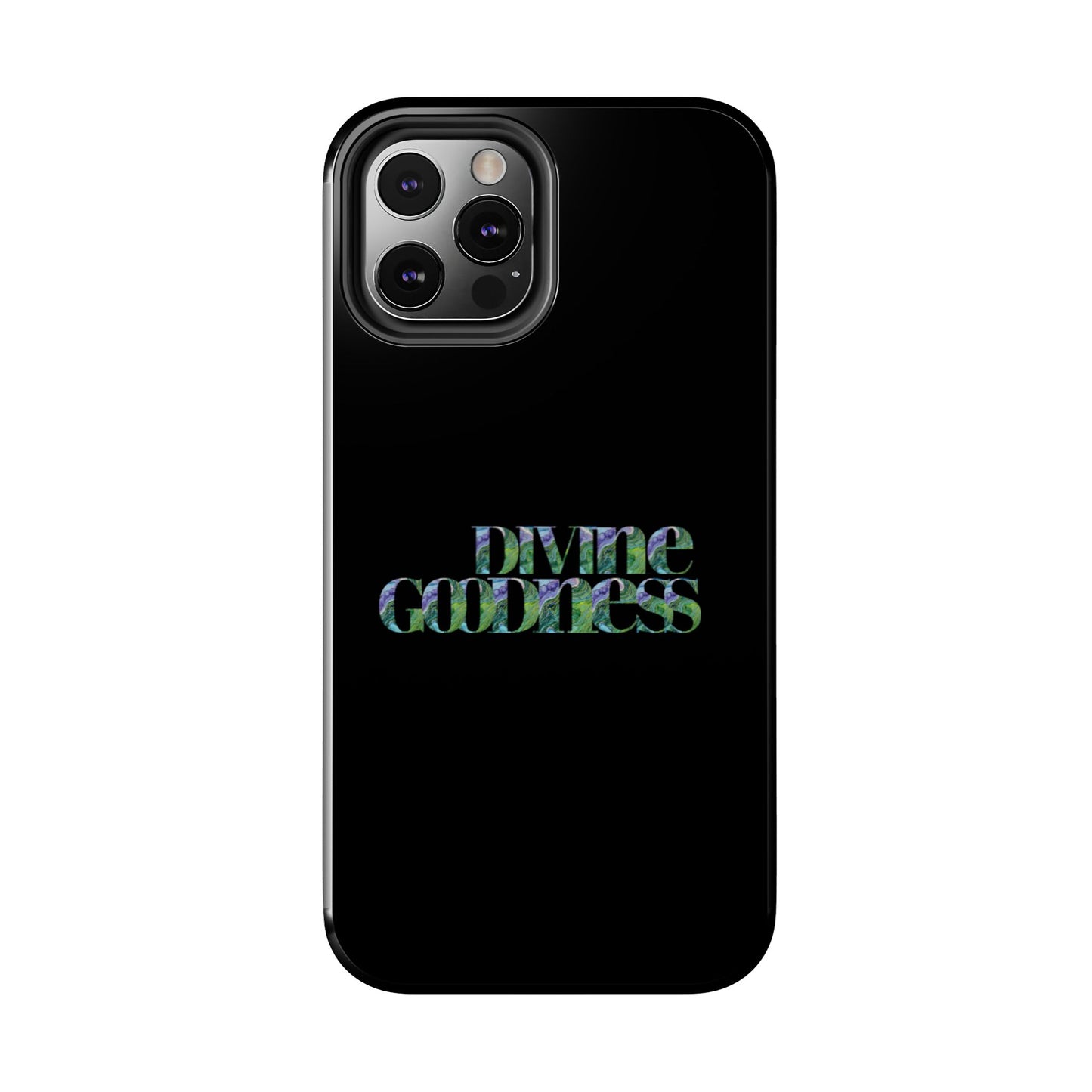 Divine Goodness Phone Cases Black