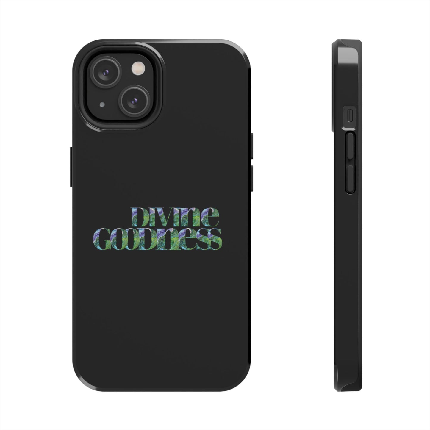 Divine Goodness Phone Cases Black