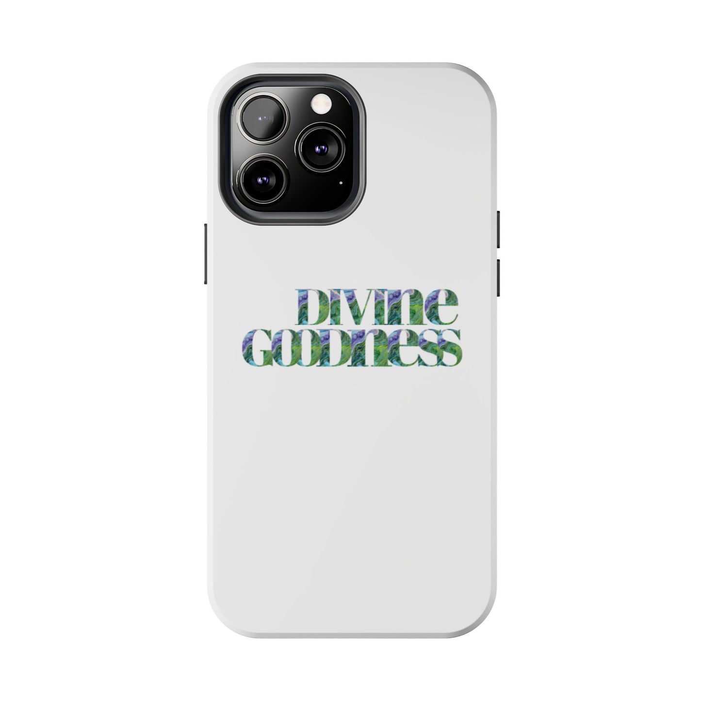 Divine Goodness Phone Cases White
