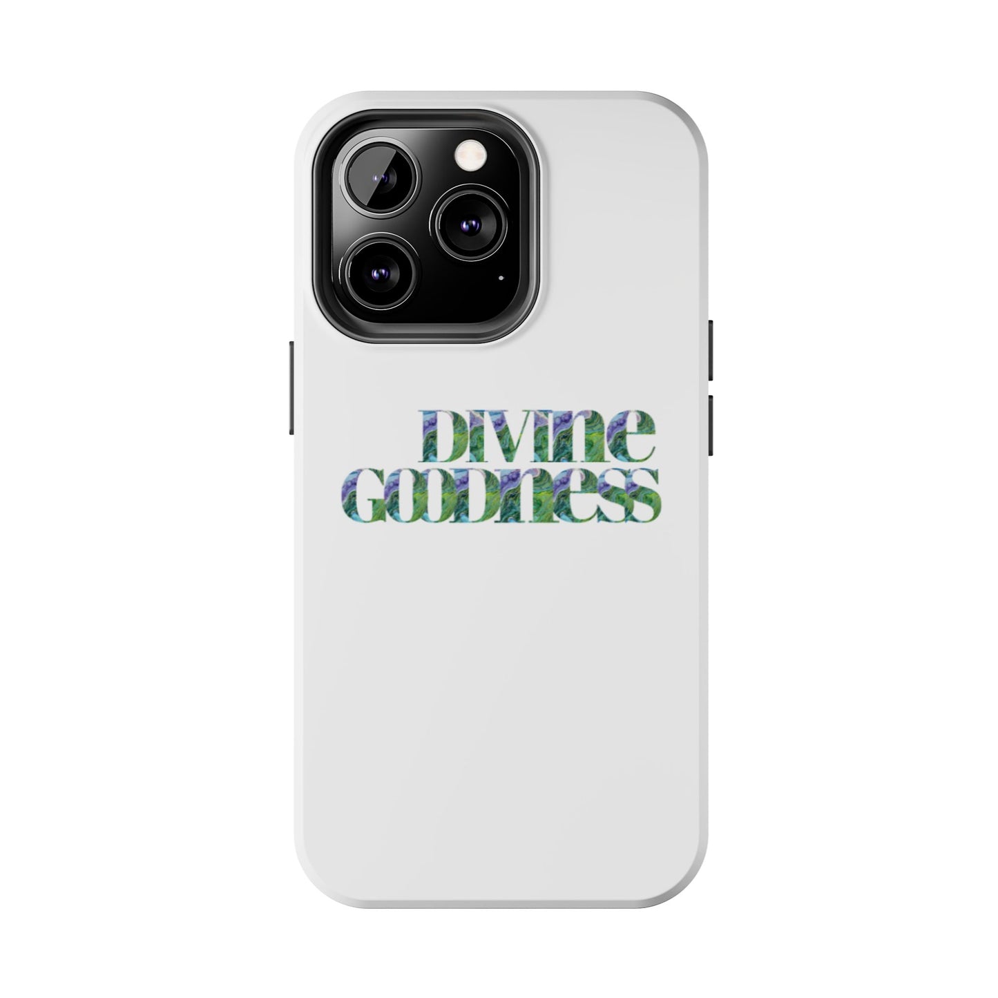 Divine Goodness Phone Cases White