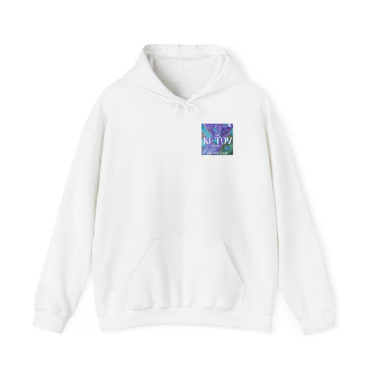 Ki-Tov Unisex White Heavy Blend™ Hooded Sweatshirt