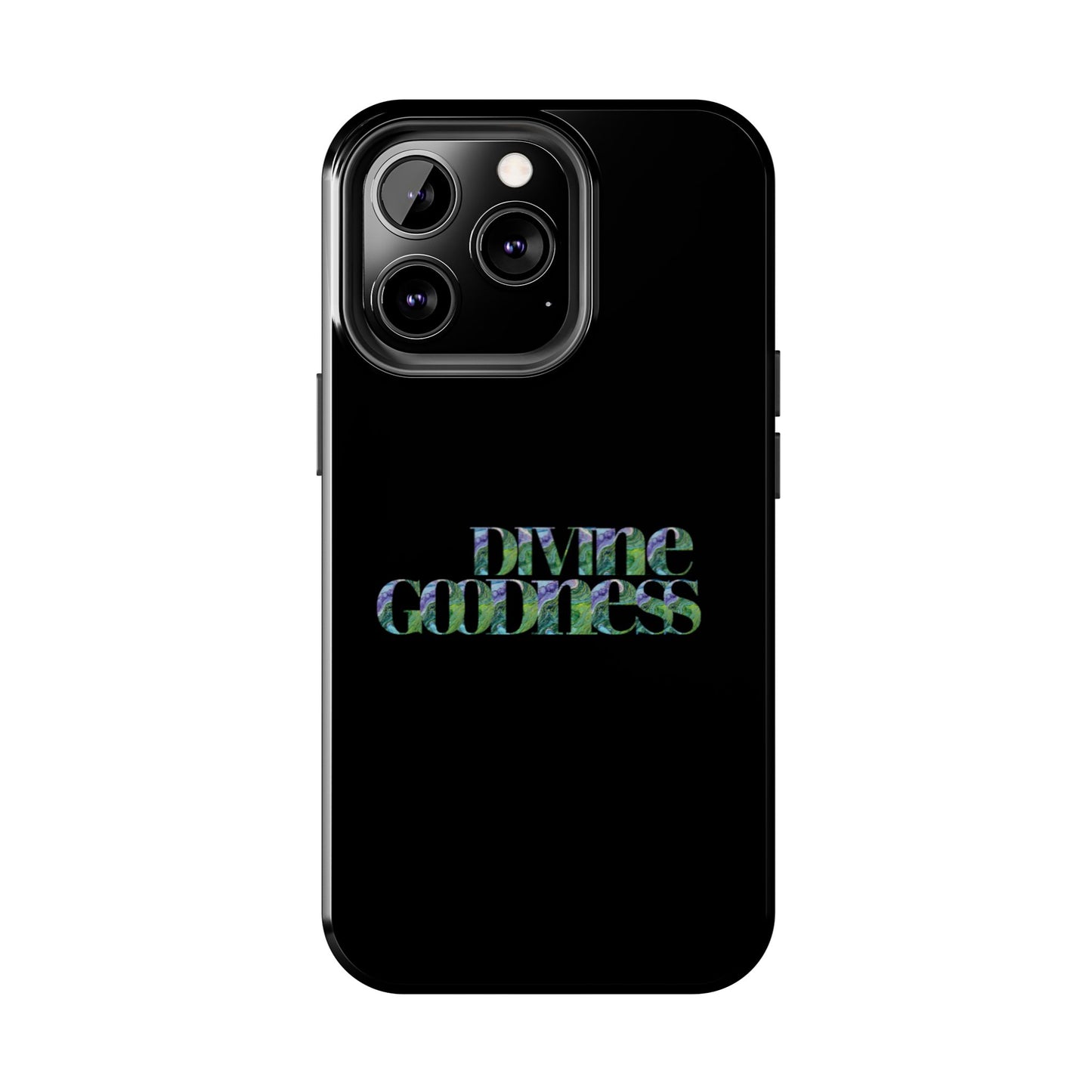 Divine Goodness Phone Cases Black