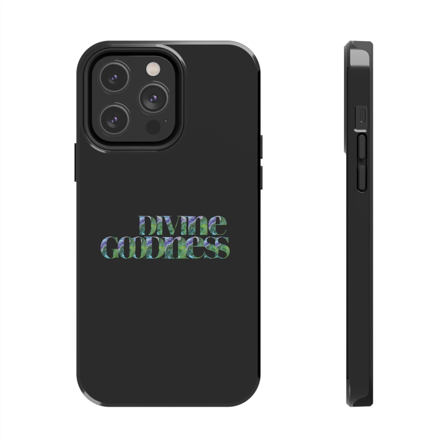 Divine Goodness Phone Cases Black