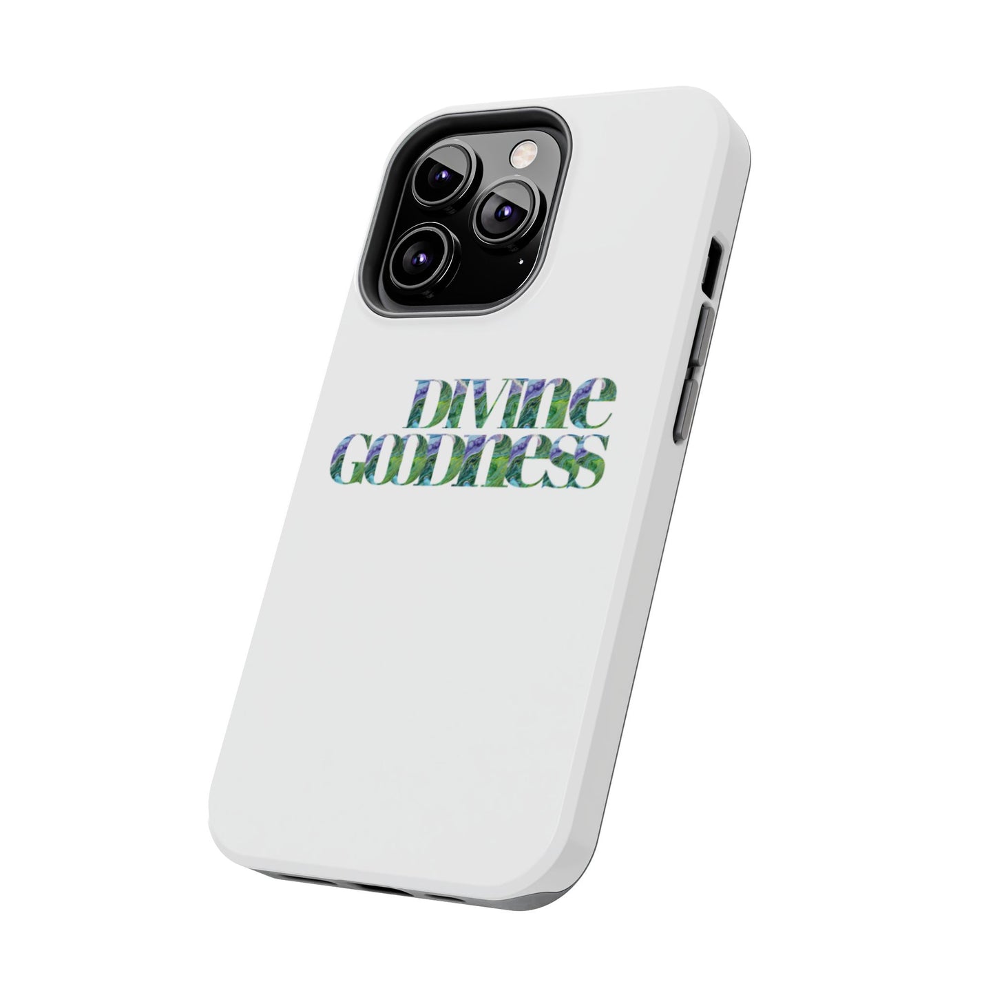 Divine Goodness Phone Cases White