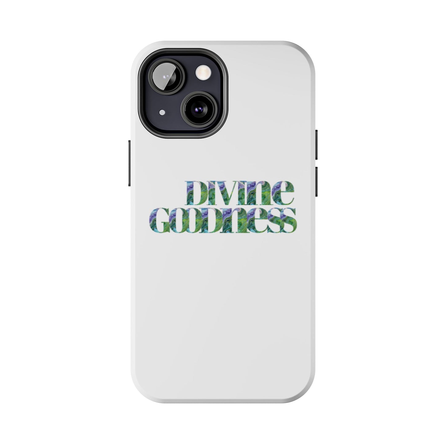 Divine Goodness Phone Cases White