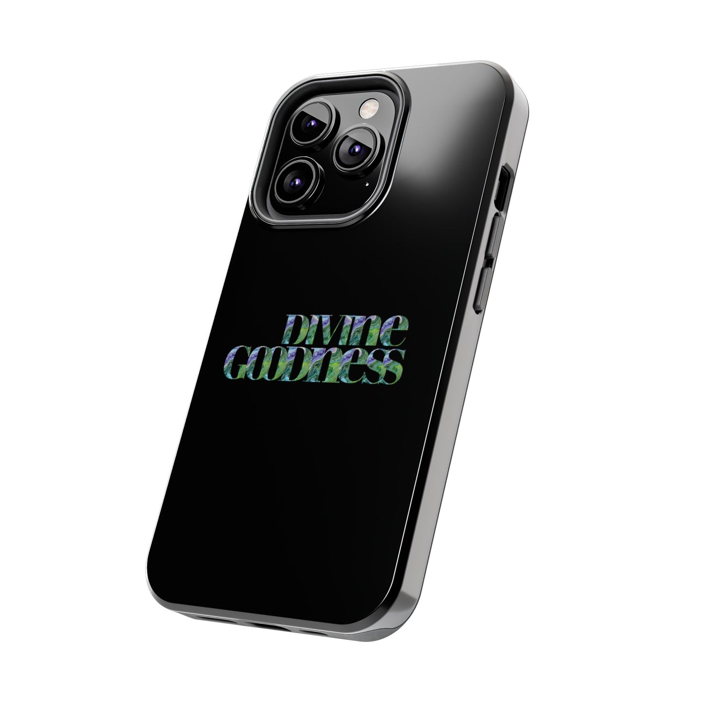 Divine Goodness Phone Cases Black