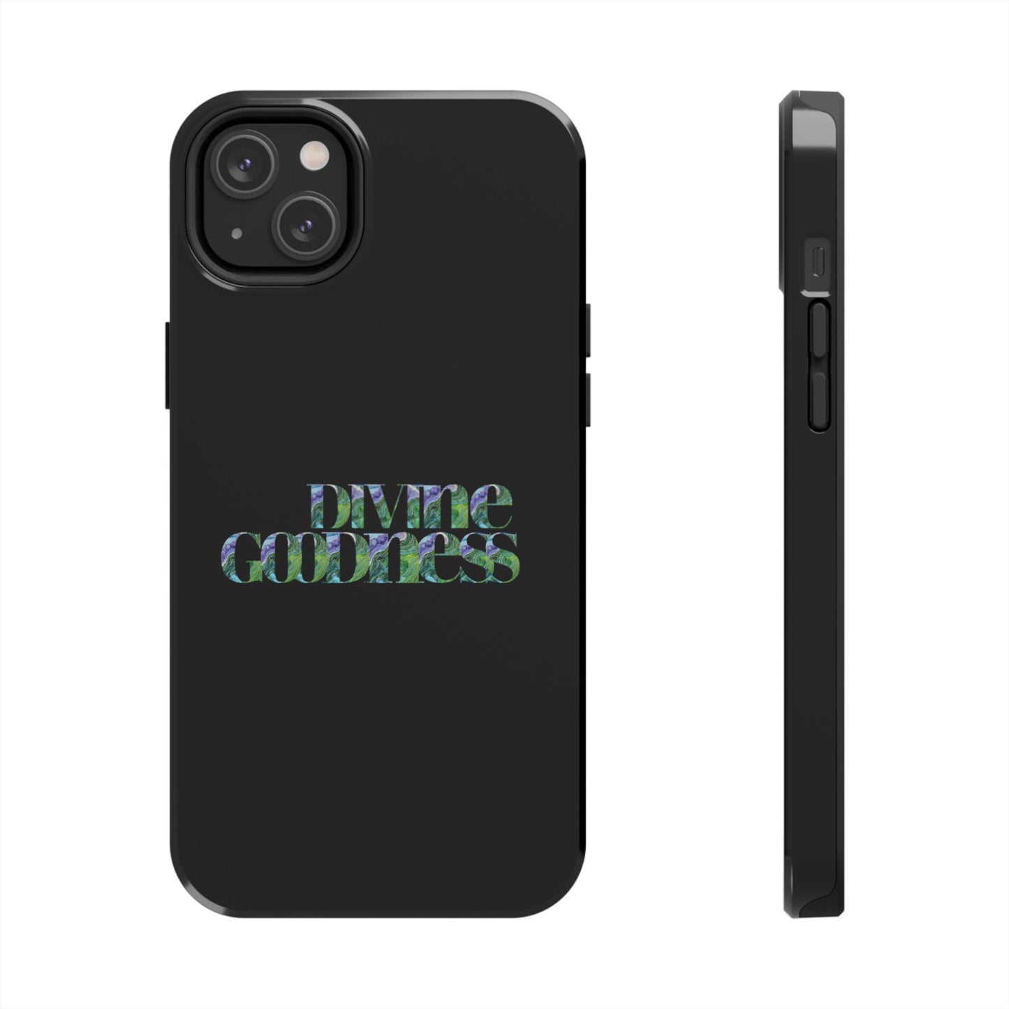 Divine Goodness Phone Cases Black