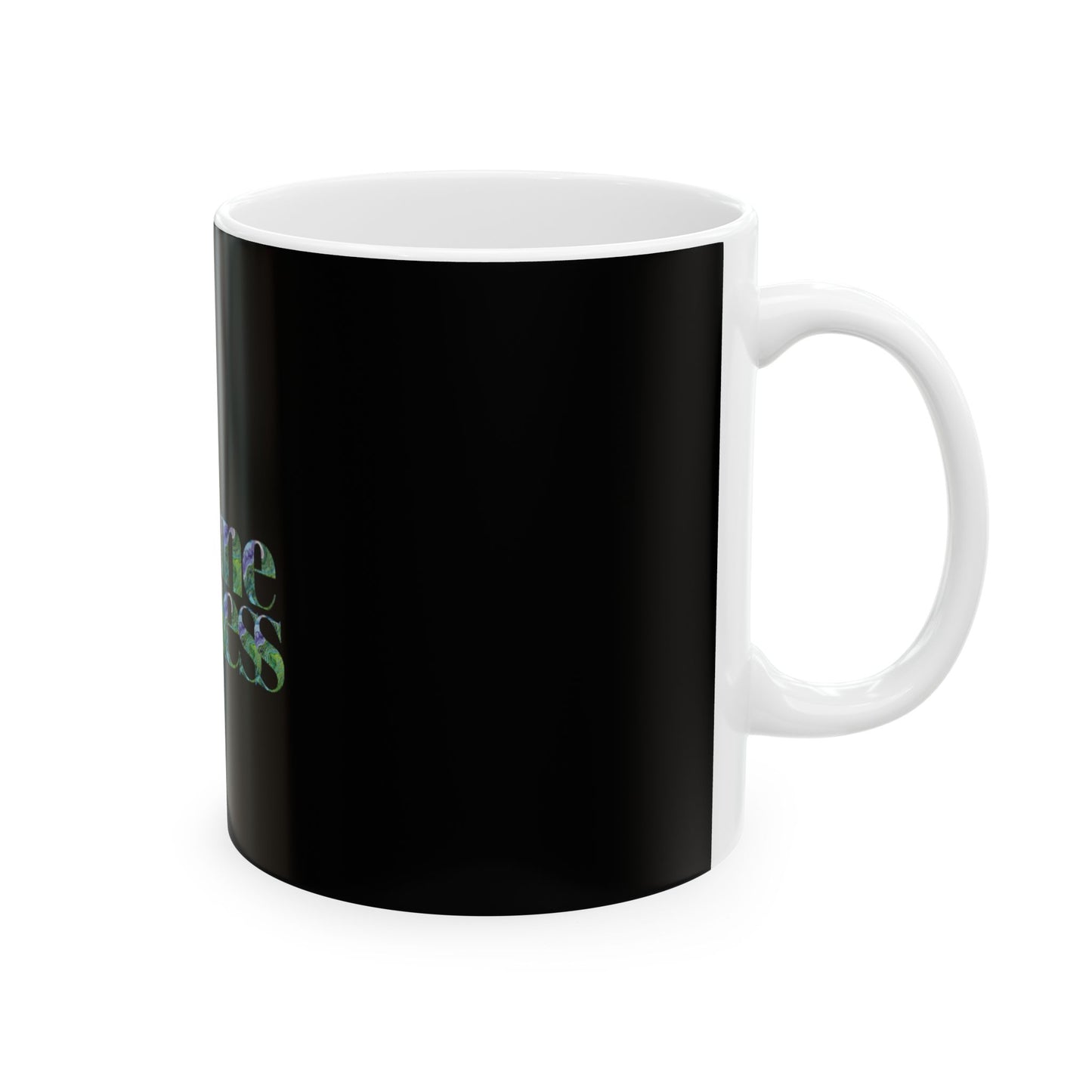 Divine Goodness Ceramic Mug Black 11oz