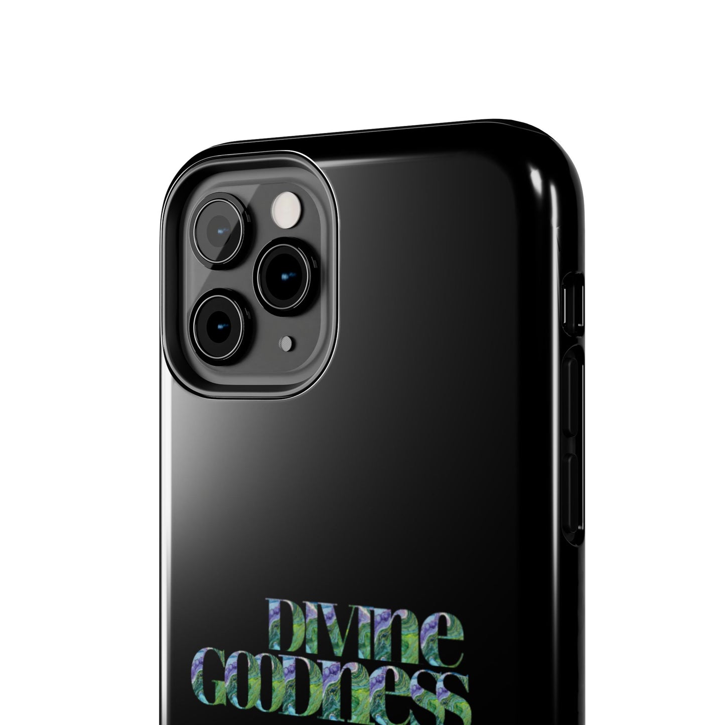 Divine Goodness Phone Cases Black