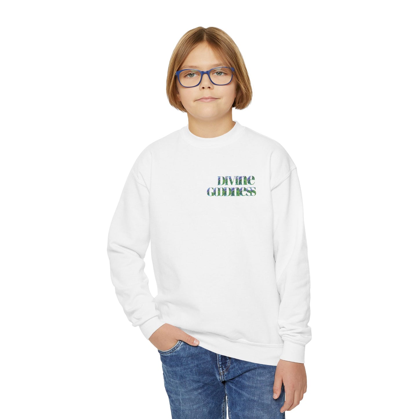 Divine Goodness Youth Crewneck Sweatshirt