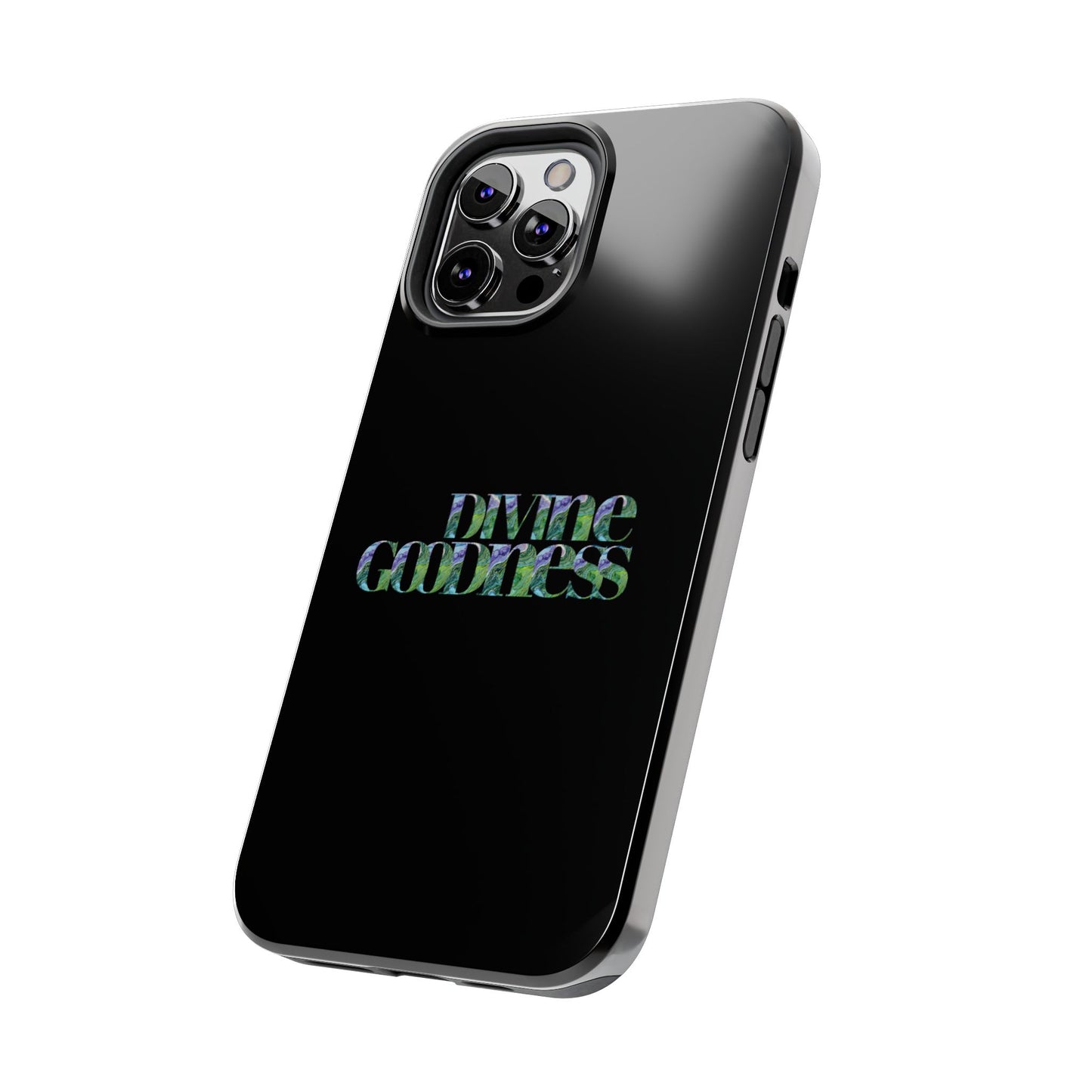 Divine Goodness Phone Cases Black