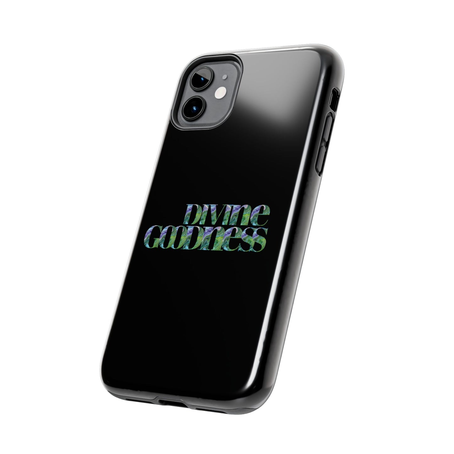 Divine Goodness Phone Cases Black