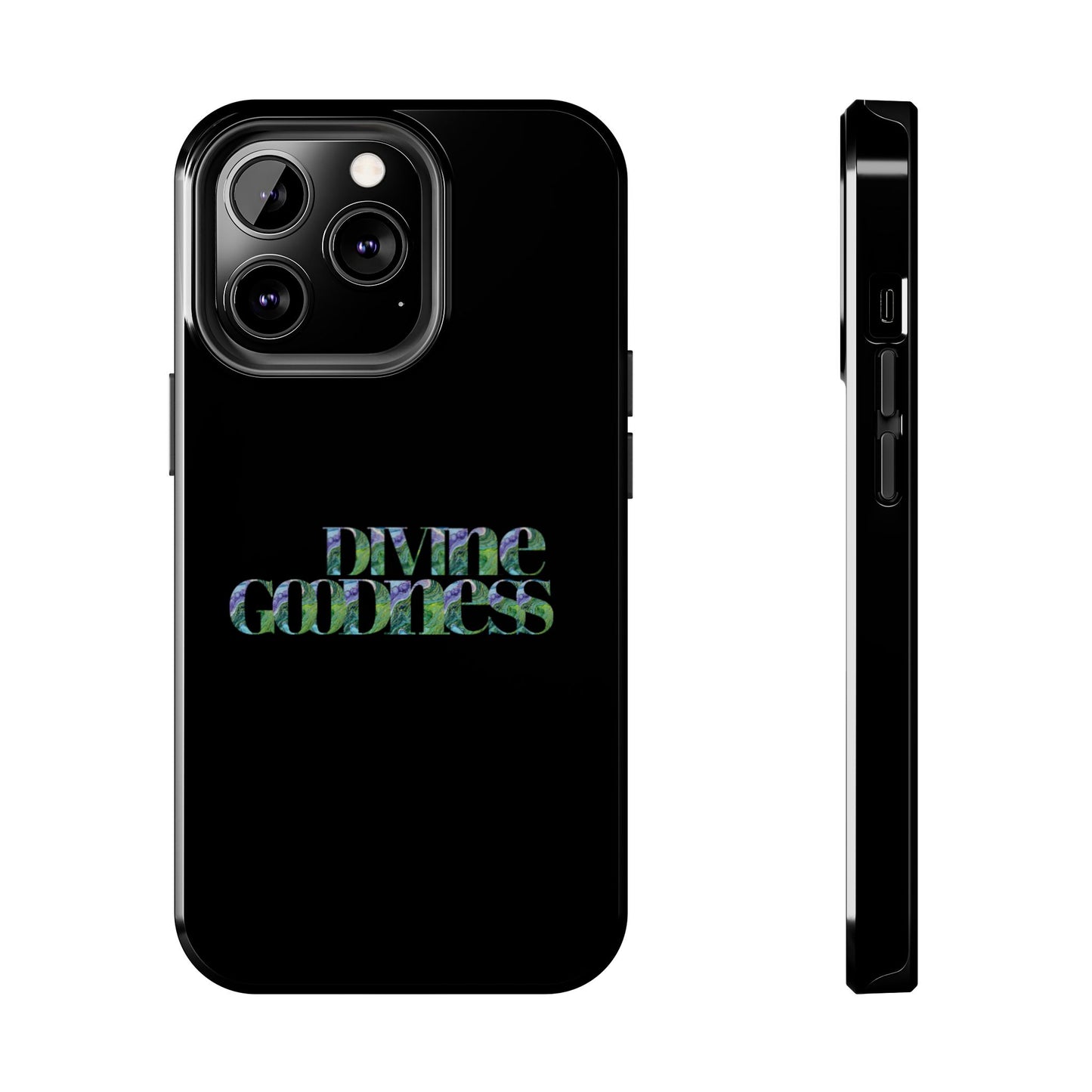 Divine Goodness Phone Cases Black