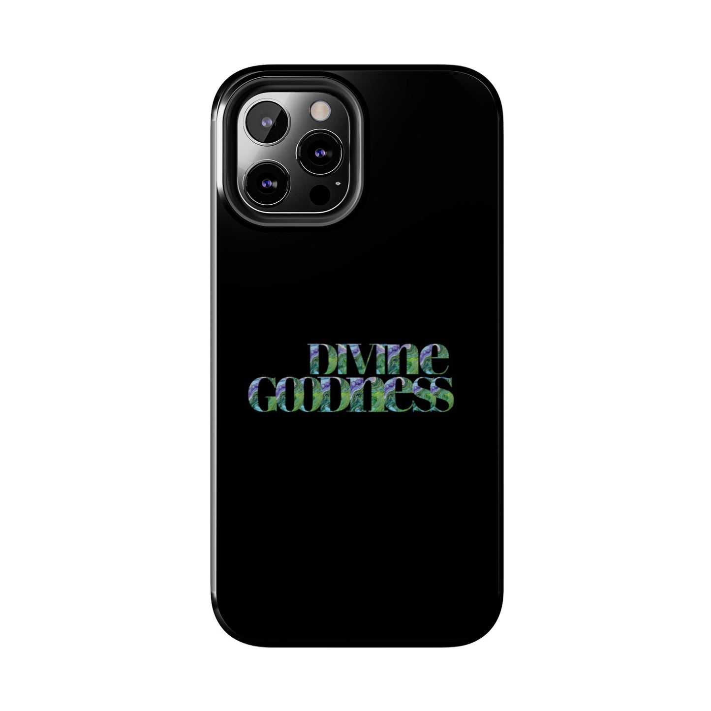 Divine Goodness Phone Cases Black