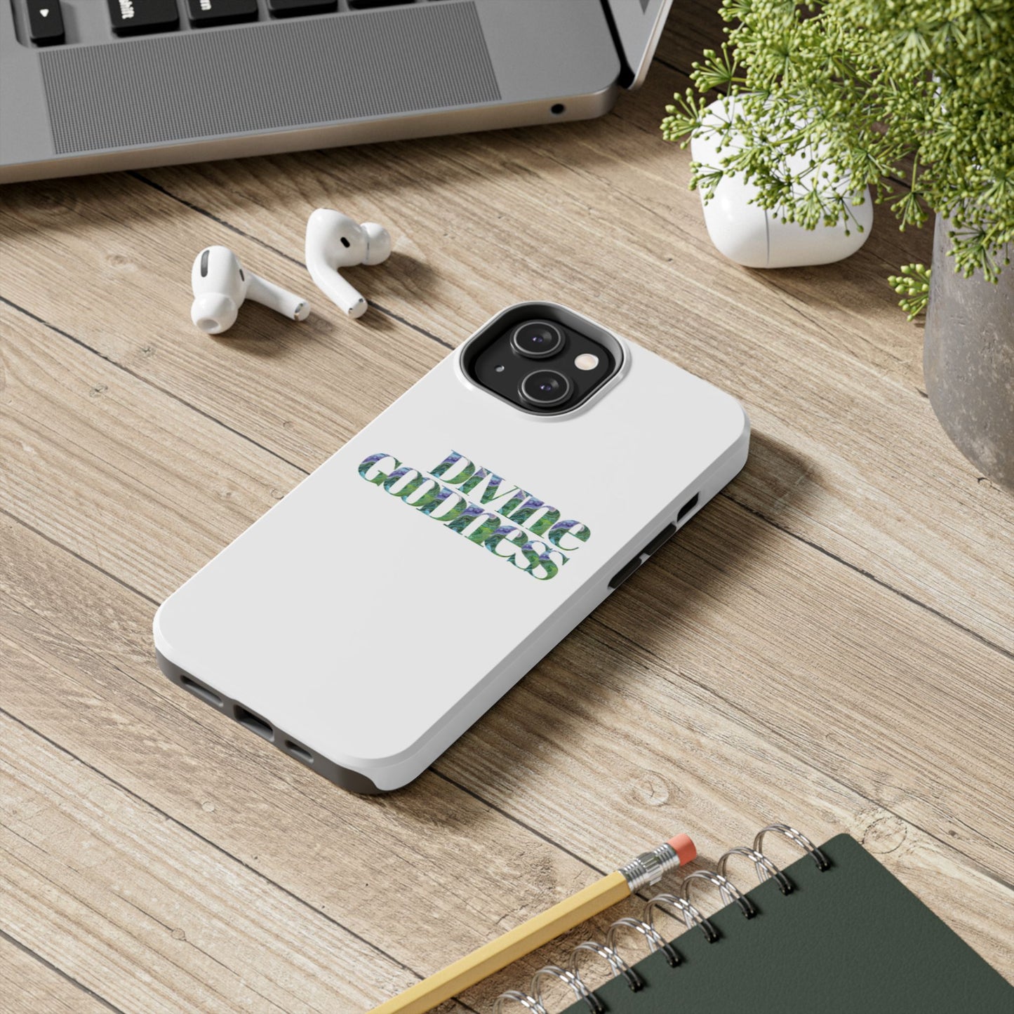 Divine Goodness Phone Cases White