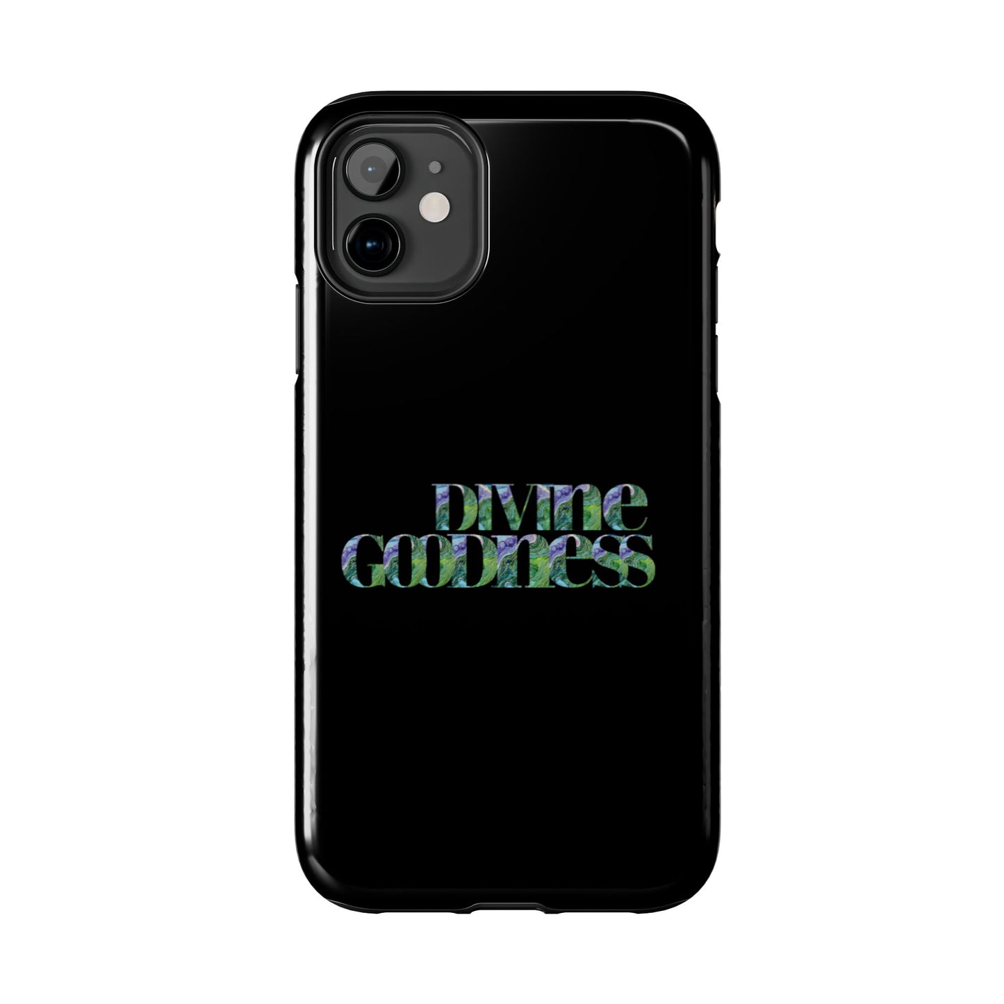 Divine Goodness Phone Cases Black