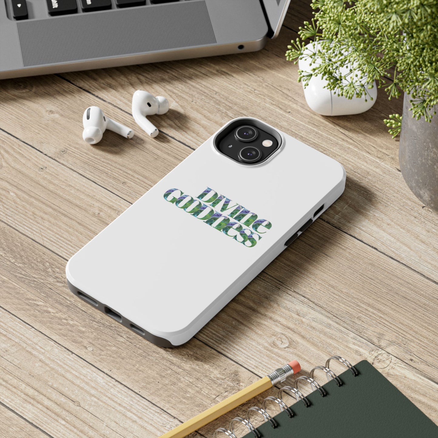 Divine Goodness Phone Cases White