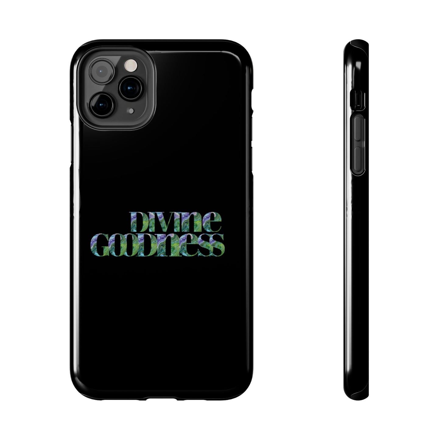 Divine Goodness Phone Cases Black