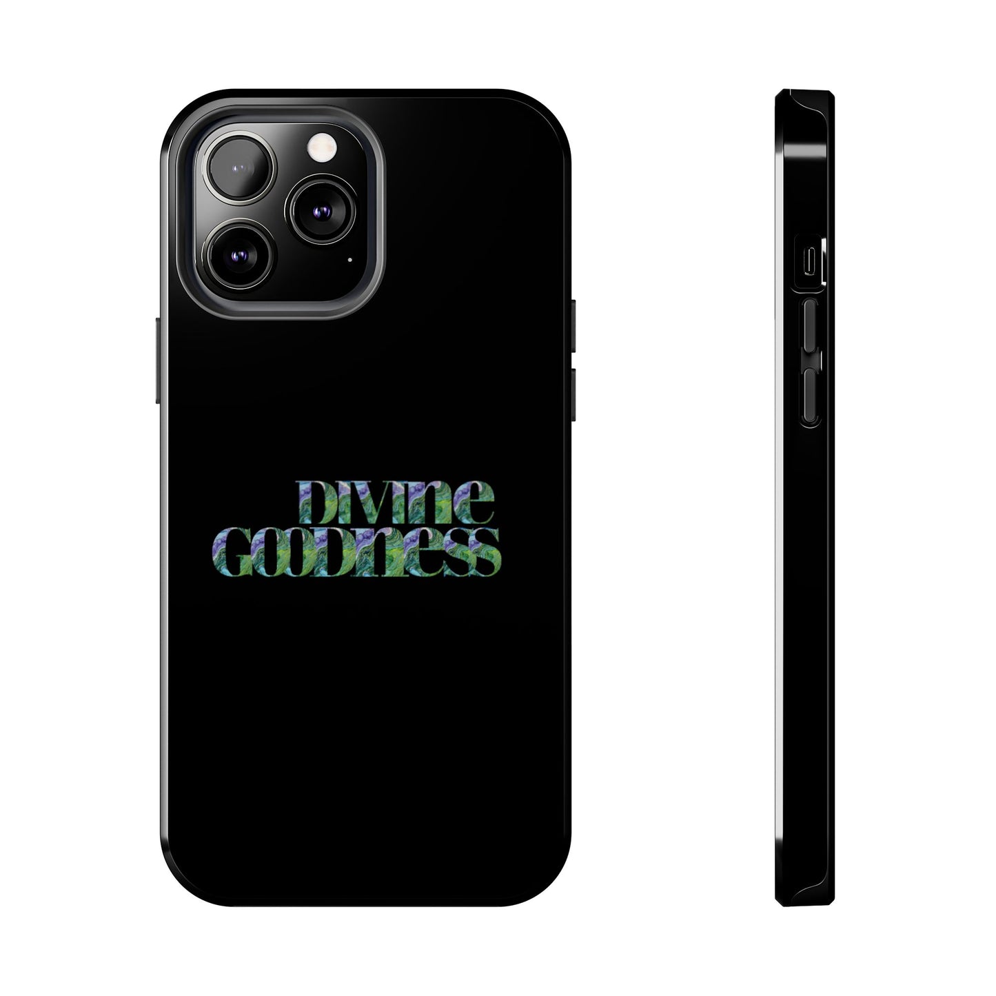 Divine Goodness Phone Cases Black