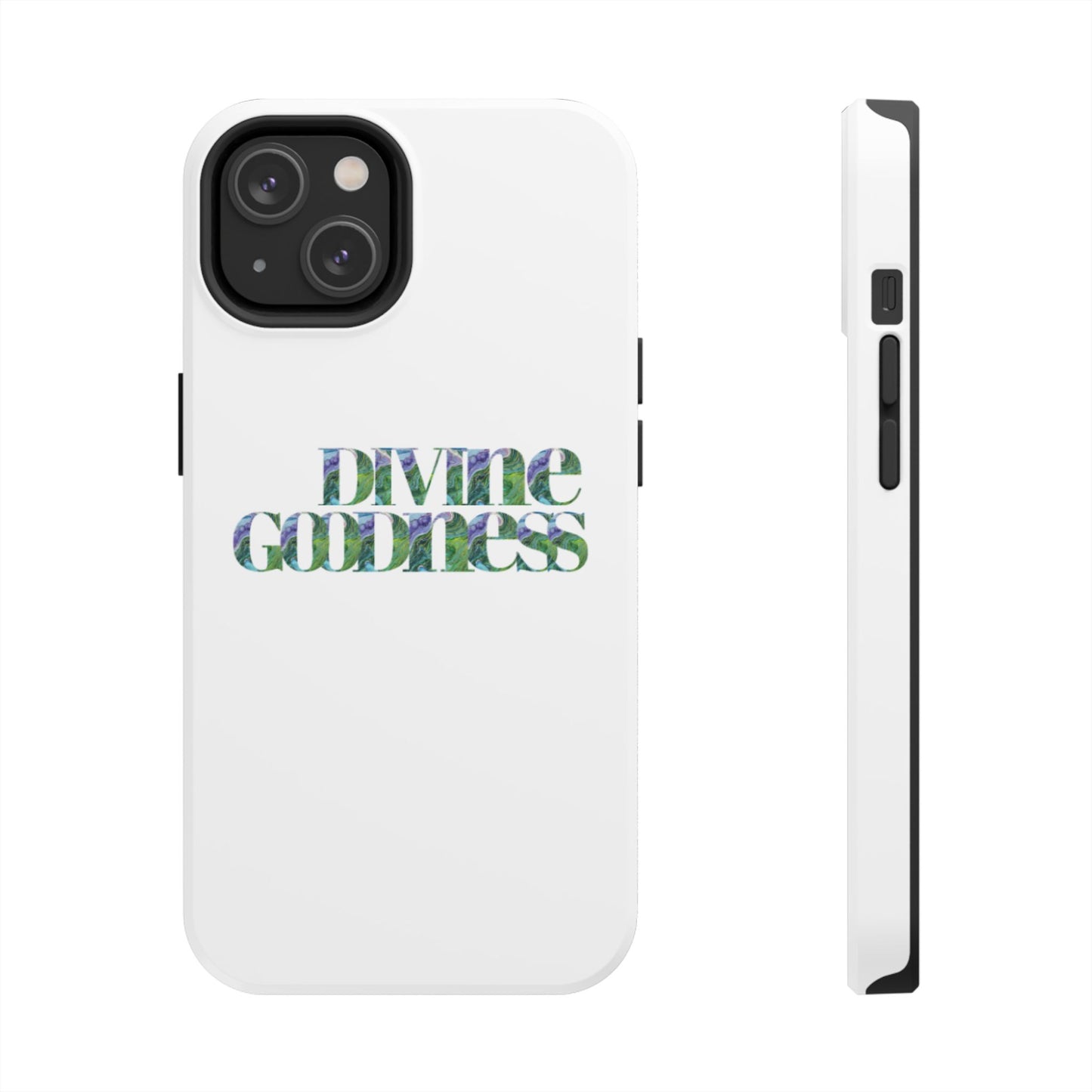 Divine Goodness Phone Cases White