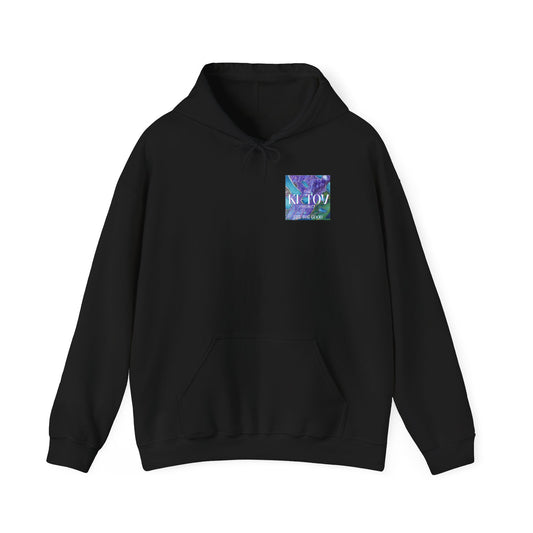 Ki-Tov Black Unisex Heavy Blend™ Hooded Sweatshirt