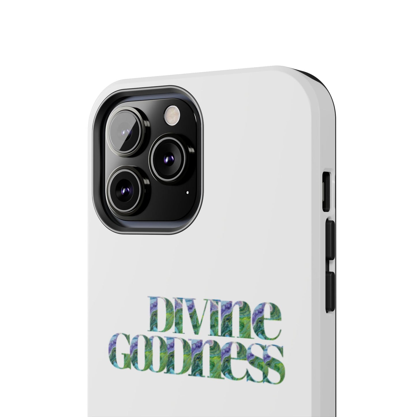 Divine Goodness Phone Cases White