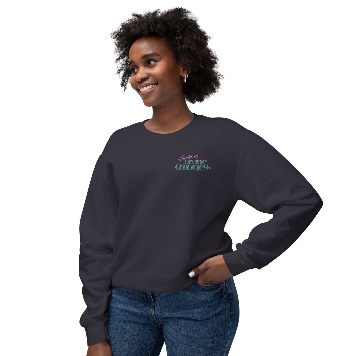 Divine Goodness Unisex Lightweight Crewneck Sweatshirt