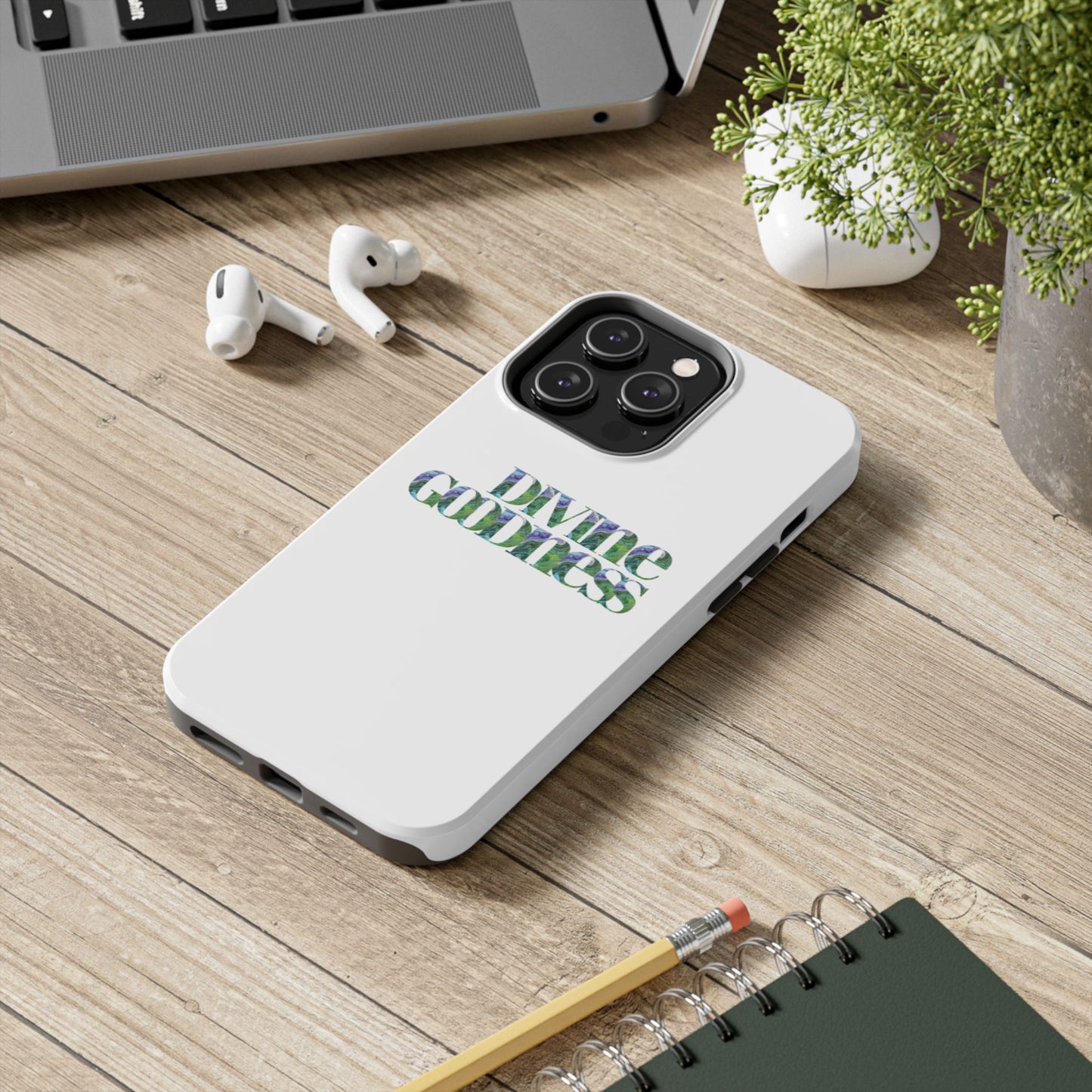 Divine Goodness Phone Cases White