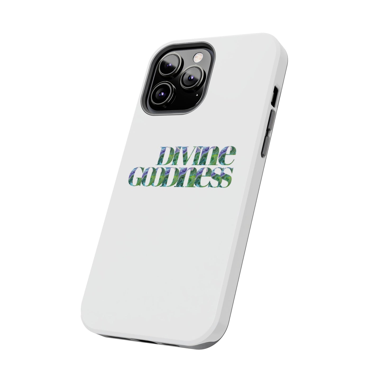 Divine Goodness Phone Cases White