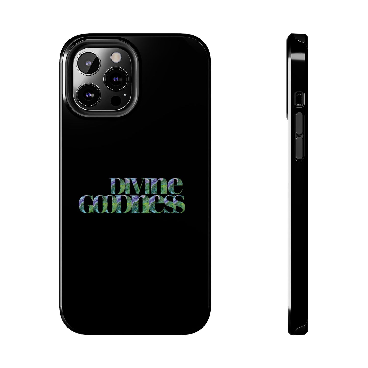 Divine Goodness Phone Cases Black