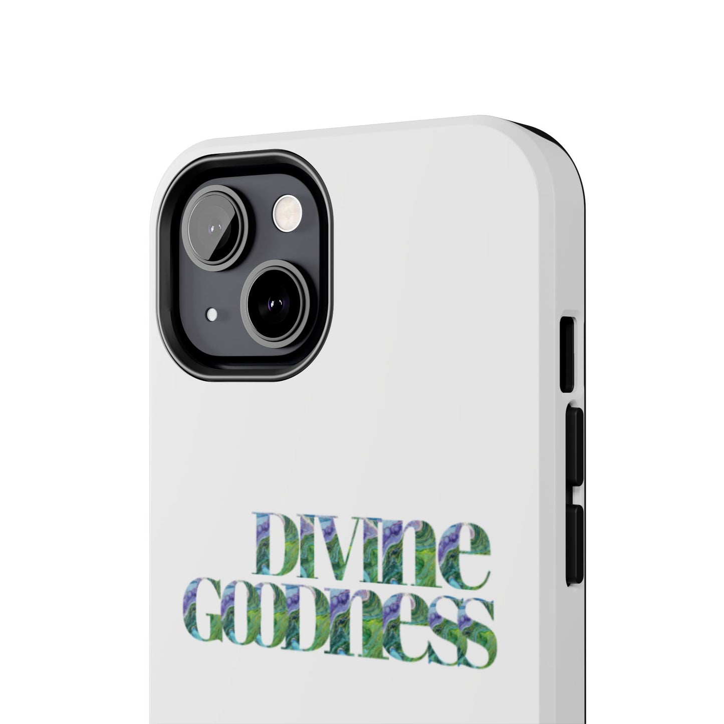 Divine Goodness Phone Cases White