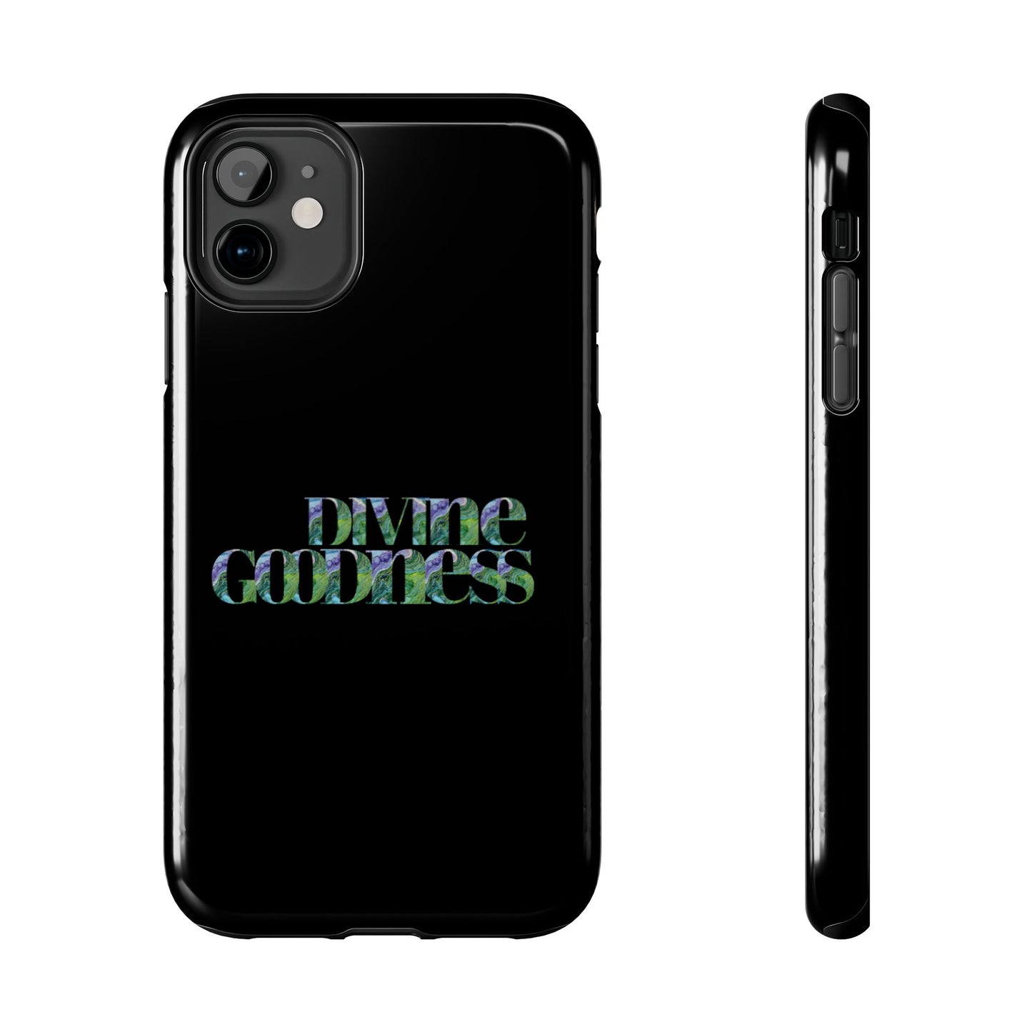 Divine Goodness Phone Cases Black