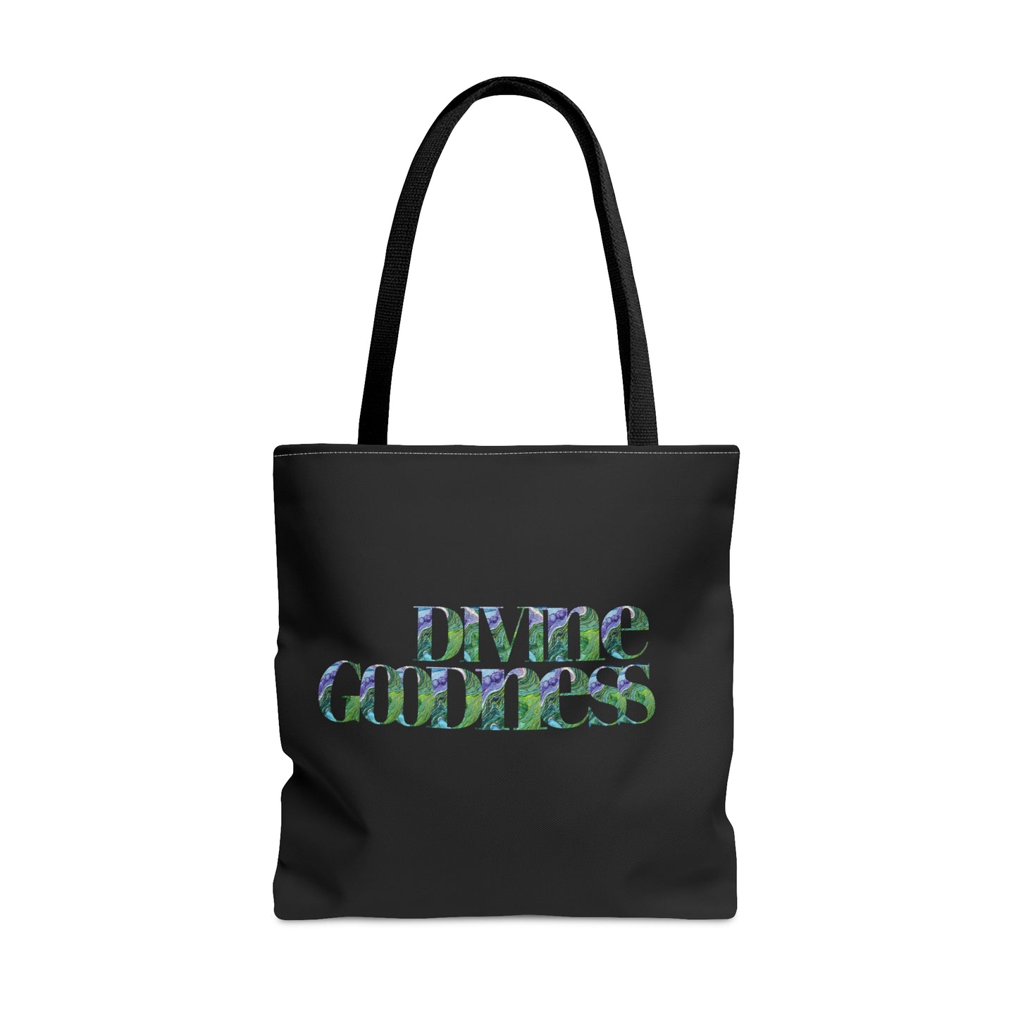 Divine Goodness Tote Bag Black