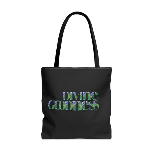 Divine Goodness Tote Bag Black