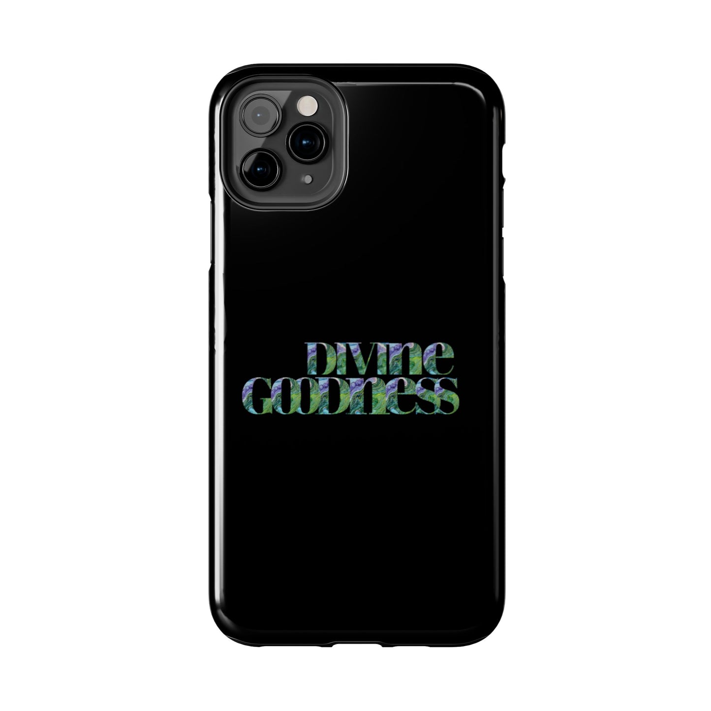 Divine Goodness Phone Cases Black