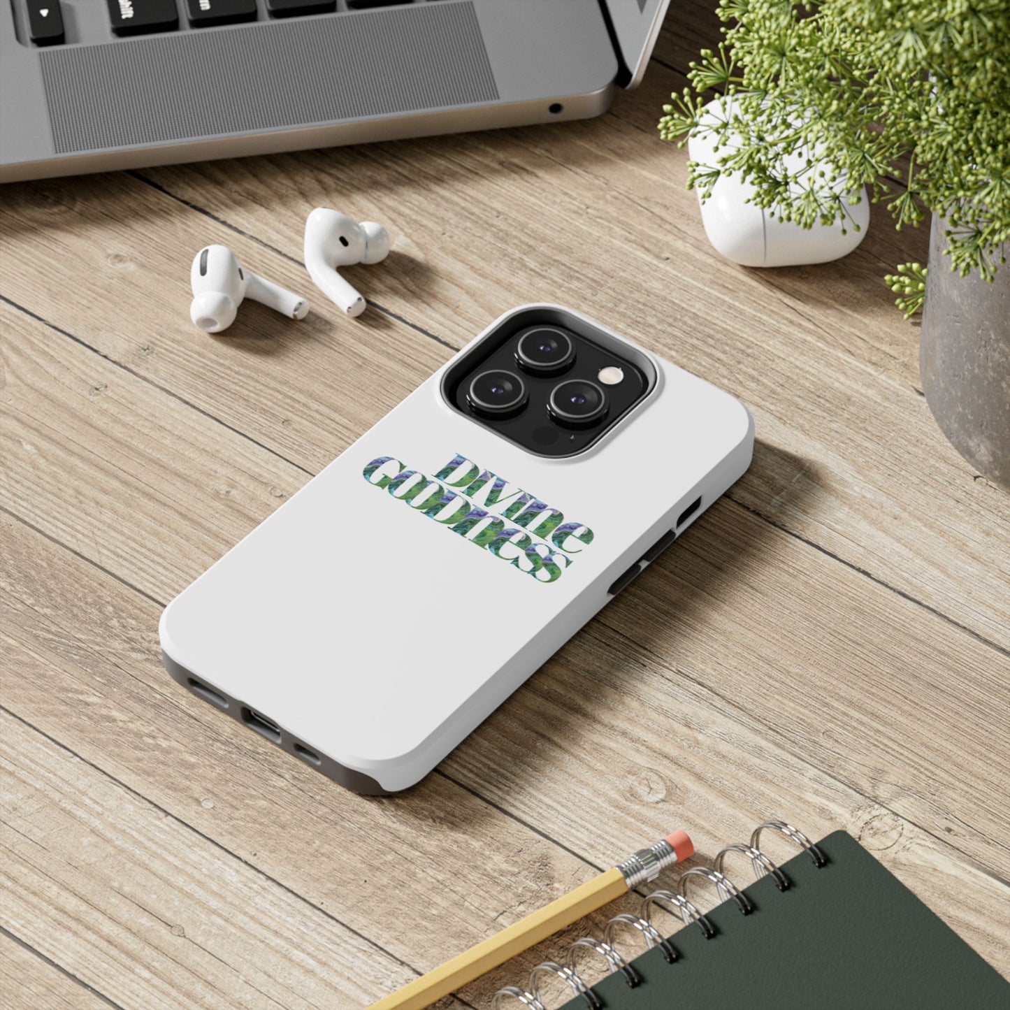 Divine Goodness Phone Cases White