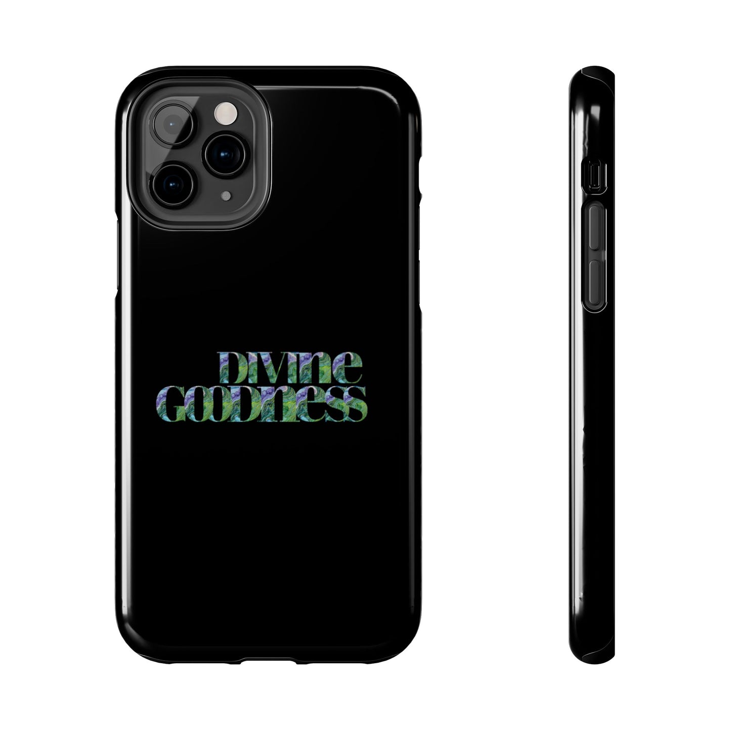 Divine Goodness Phone Cases Black