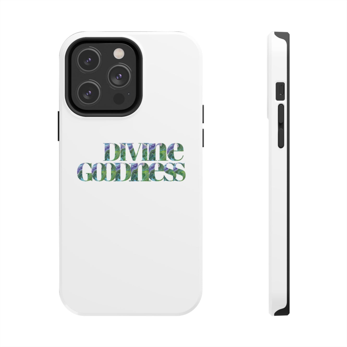 Divine Goodness Phone Cases White