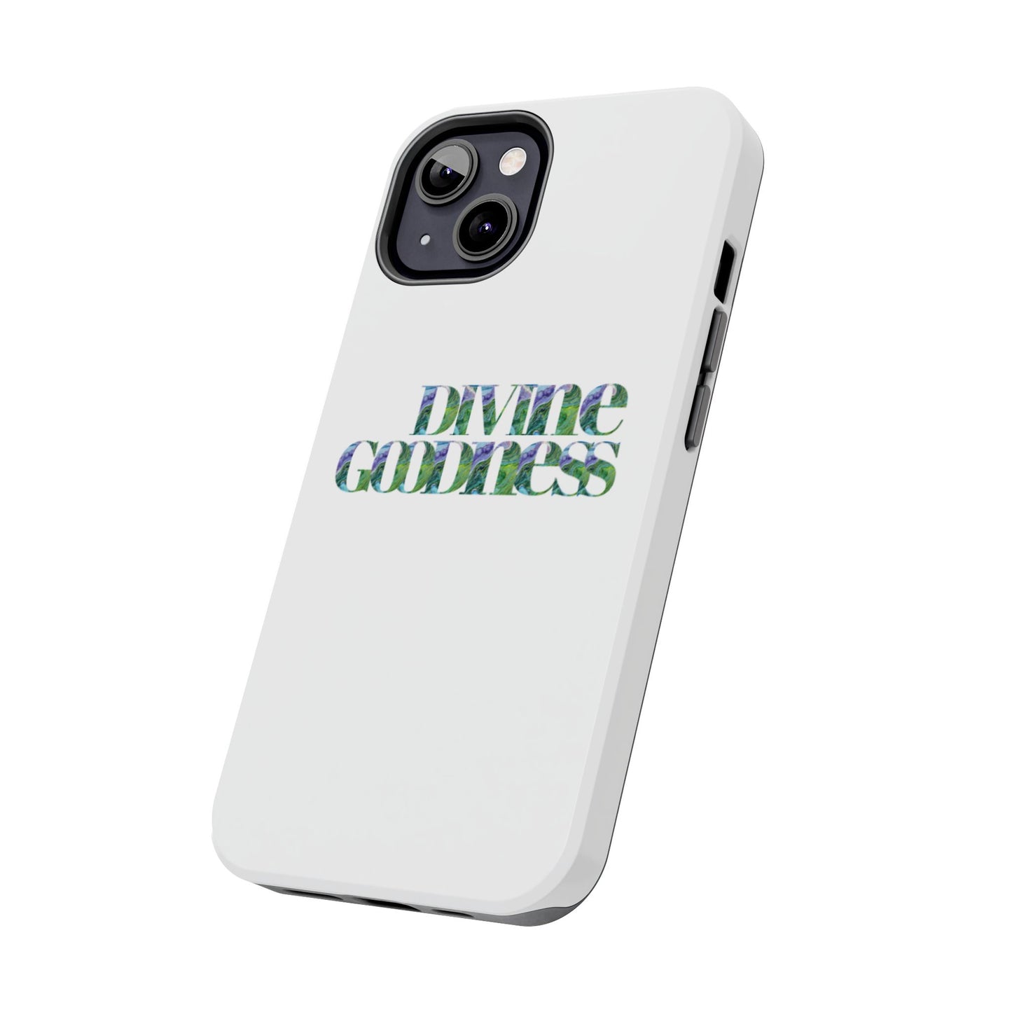 Divine Goodness Phone Cases White