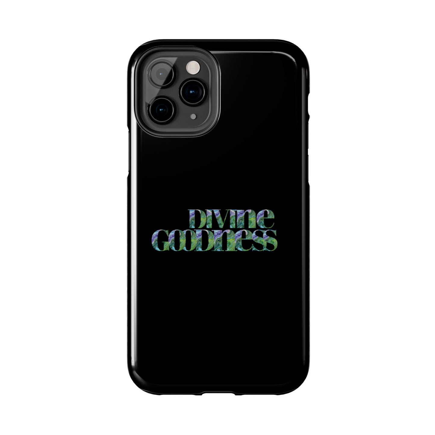 Divine Goodness Phone Cases Black