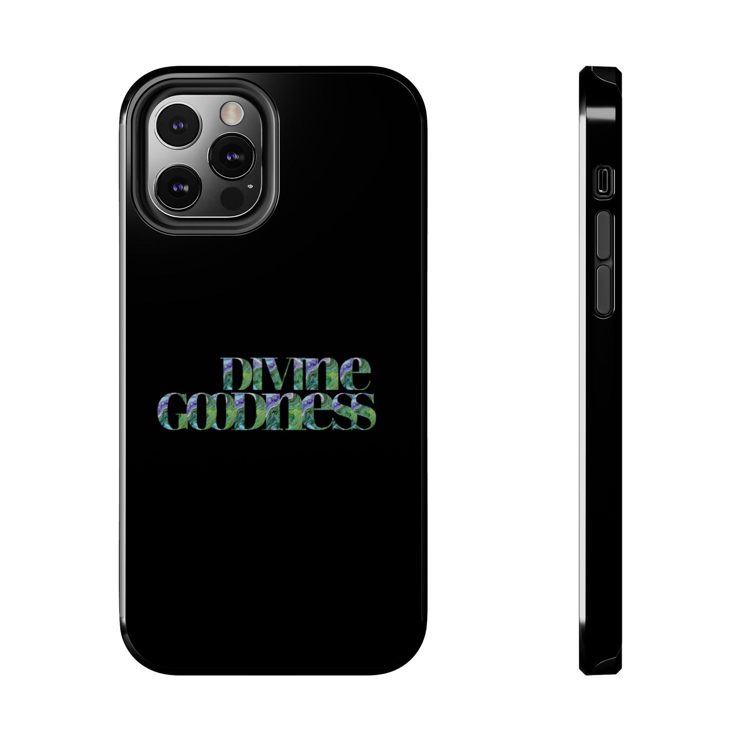 Divine Goodness Phone Cases Black