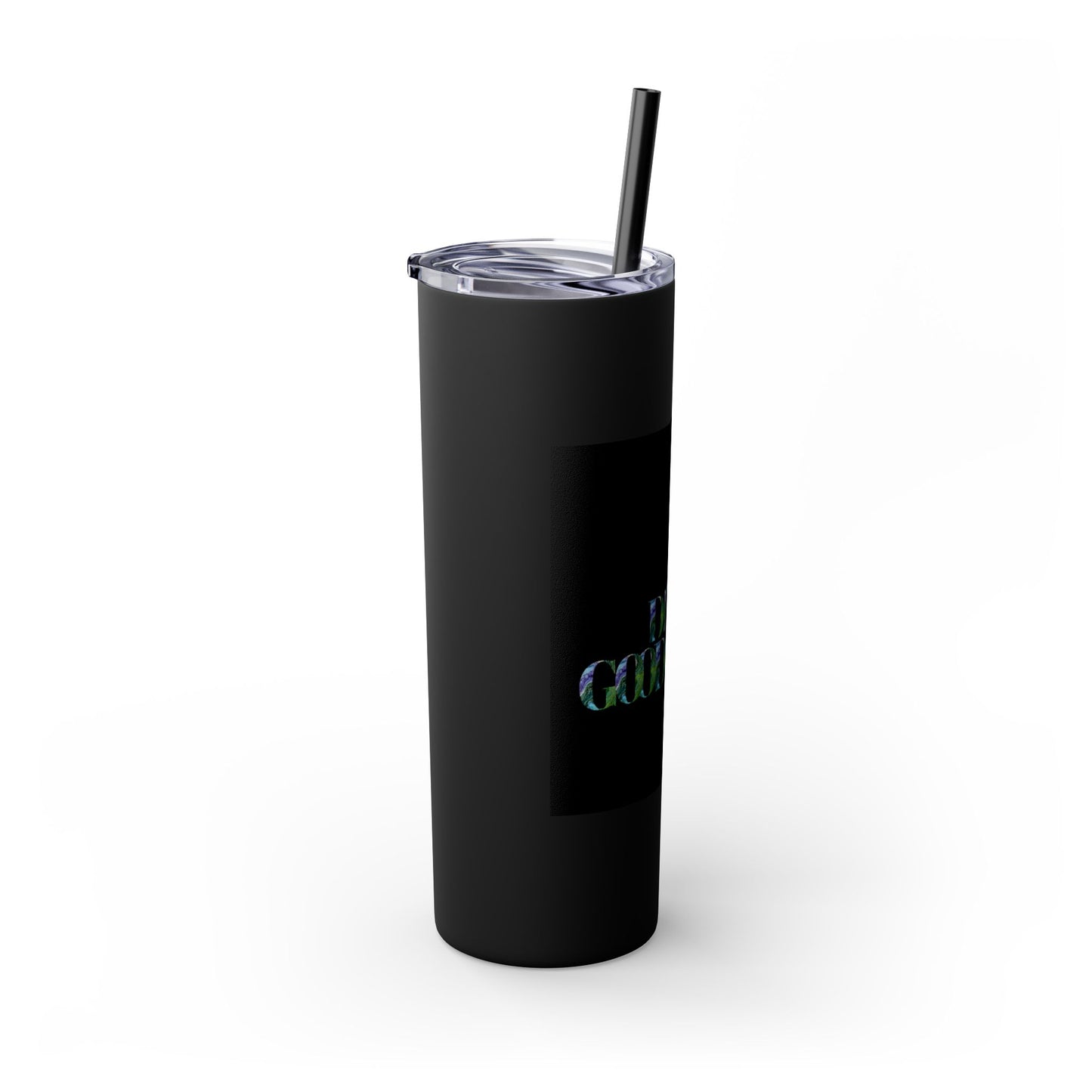 Divine Goodness Skinny Tumbler with Straw, 20oz
