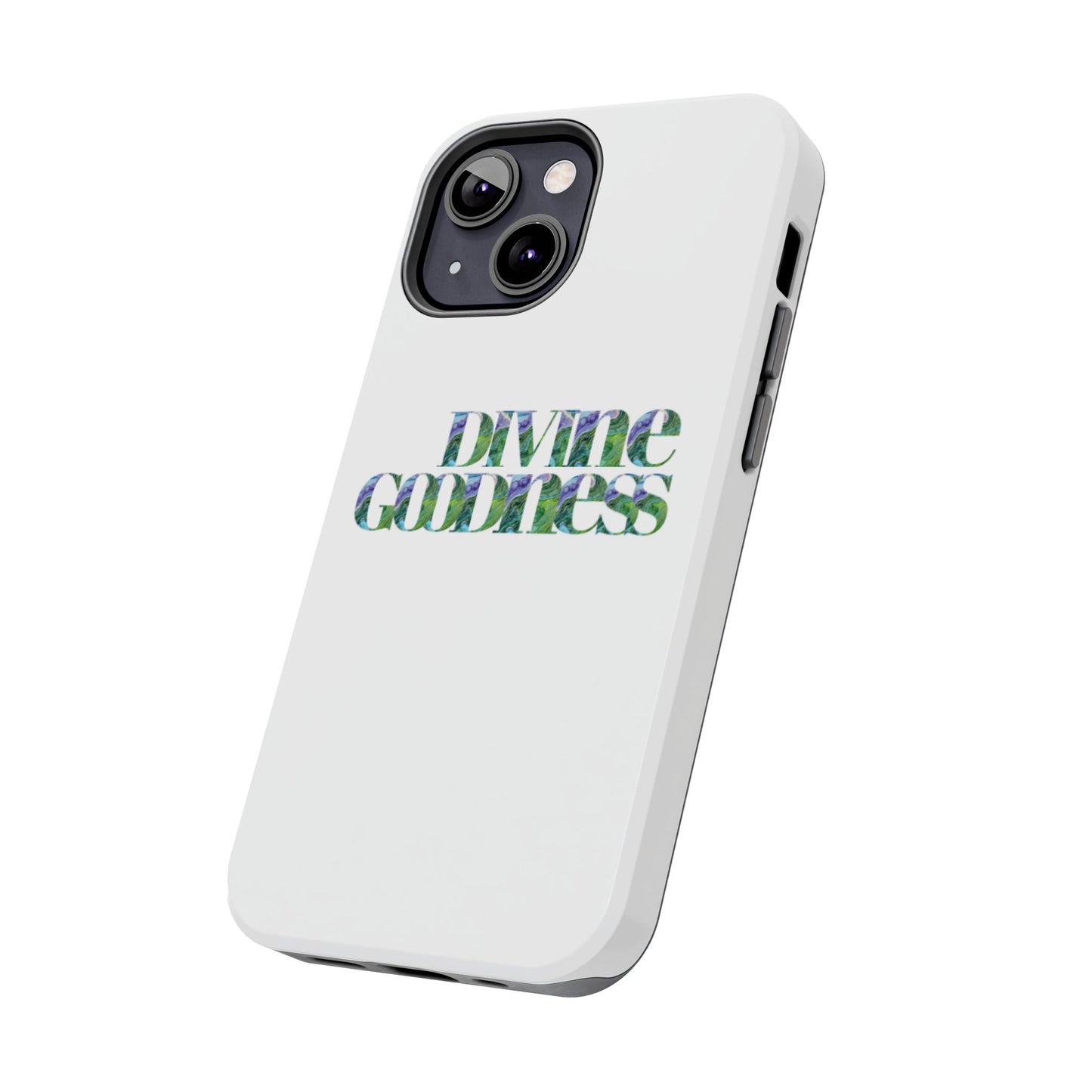 Divine Goodness Phone Cases White