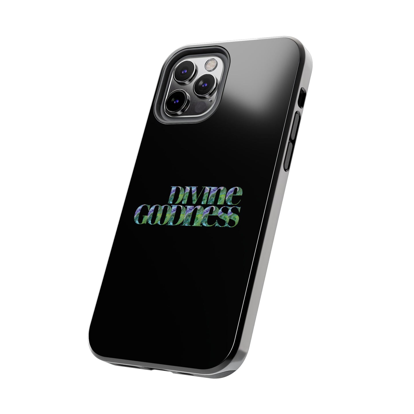 Divine Goodness Phone Cases Black